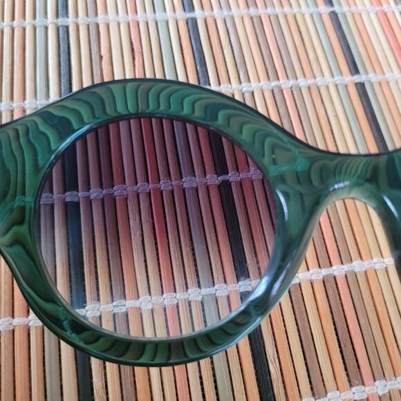 Luxury Anne et Valentin "Sunshine" Green Sunglasses - Picture 5 of 9